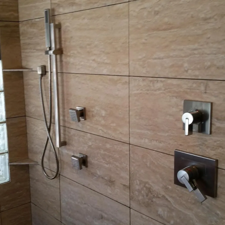 Shower fixture installation for Water Heater Replacement in Sun City Center